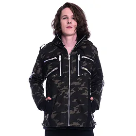 VIXXSIN BRADEN CAMO Černá S