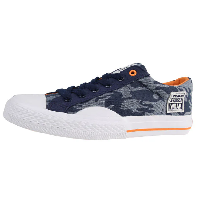 VISION Canvas LO Modrá Oranžová Bílá 36,5